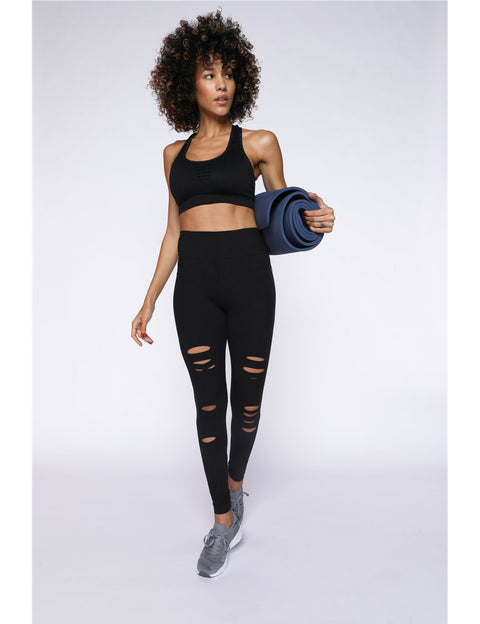 Legging Sport Femme Ajouré