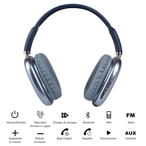 Casque sans fil Bluetooth