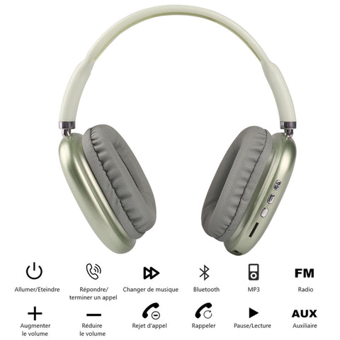 Casque sans fil Bluetooth