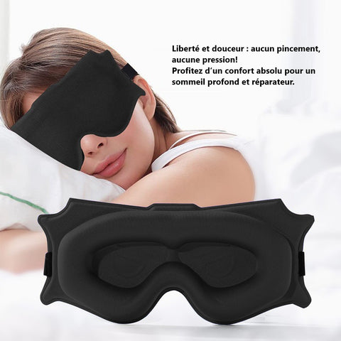 Masque de Sommeil 3D Anti-Lumière