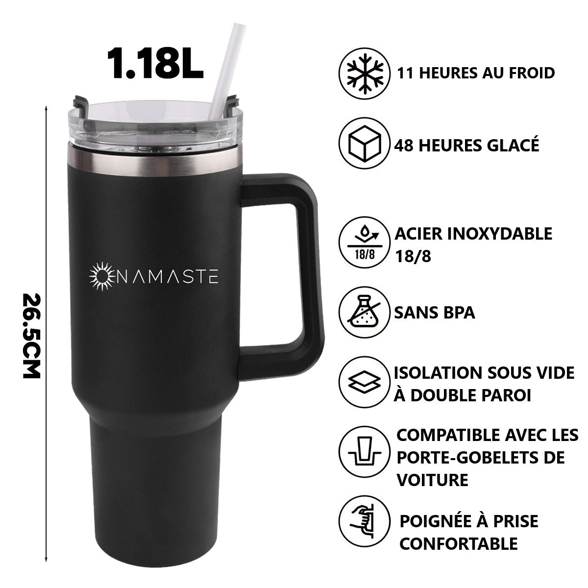 Thermos Isotherme Onamaste 1,2L — vue 2