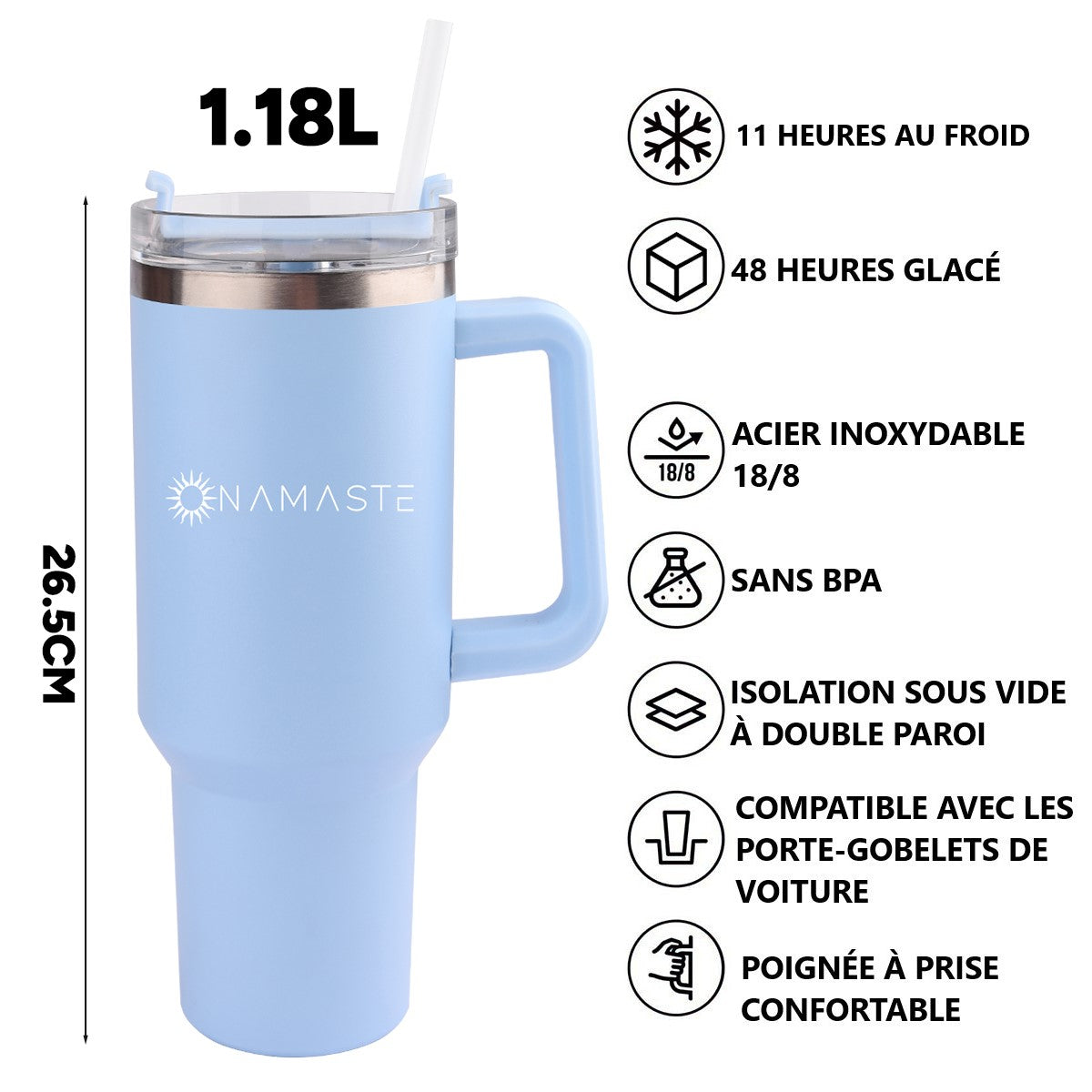 Thermos Isotherme Onamaste 1,2L — vue 6