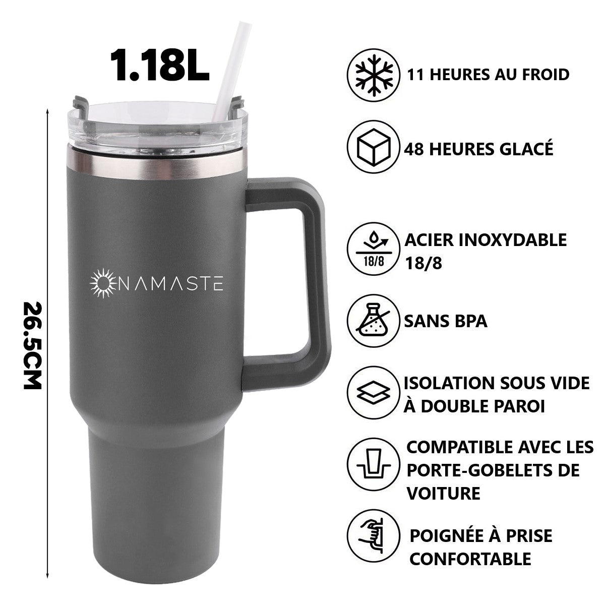 Thermos Isotherme Onamaste 1,2L — vue 10