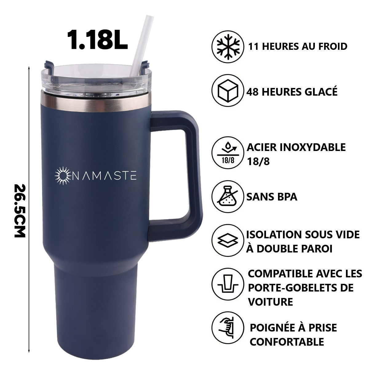 Thermos Isotherme Onamaste 1,2L — vue 18
