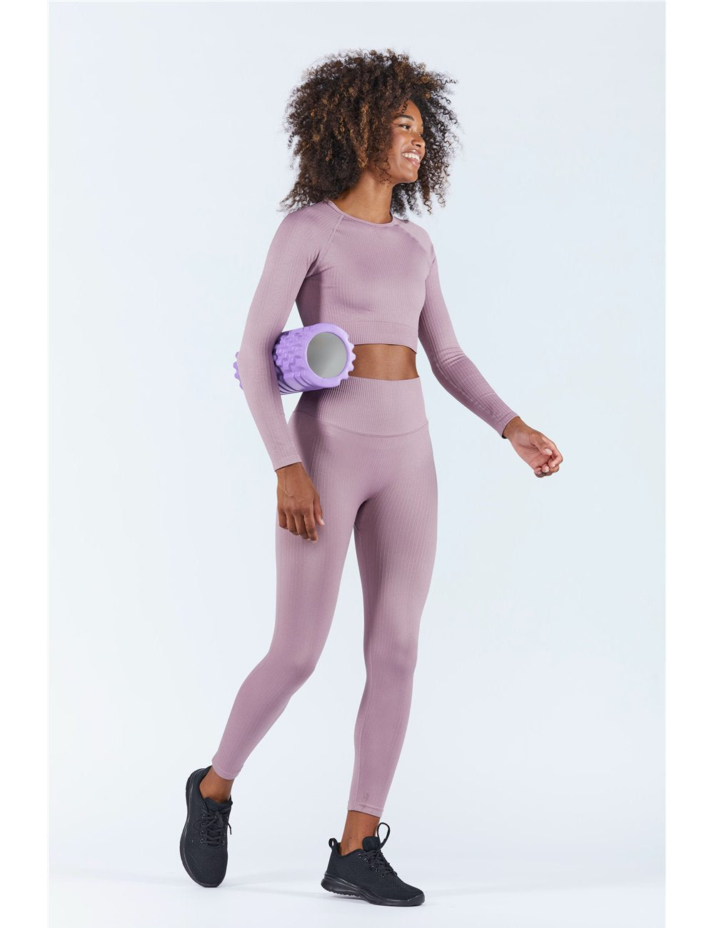 Ensemble sport femme shops manche longue